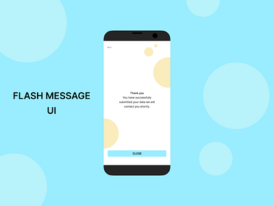 Flash Message UI 011 app daily ui design figma flash message ui