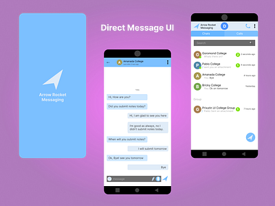 Direct Messaging UI