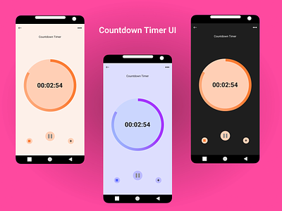 Countdown Timer UI