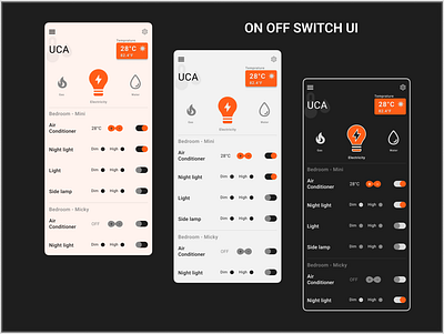 On/OFF Switch UI 015 app branding daily ui design figma ui