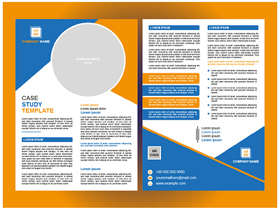 Professional Case Study Template for Business