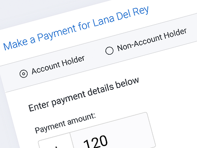 Payments UI