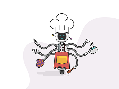 Robot cooking