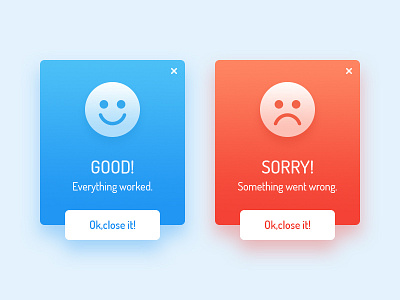 Web Page - Quick Feedback 100days app blue design flask message red ui ux