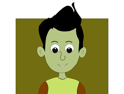 Cartoon character animation branding cartoon graphic design