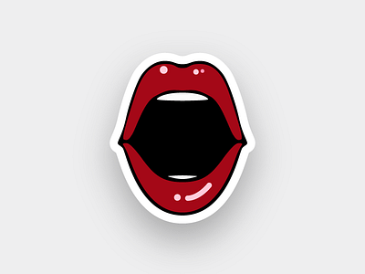 Lips Sticker