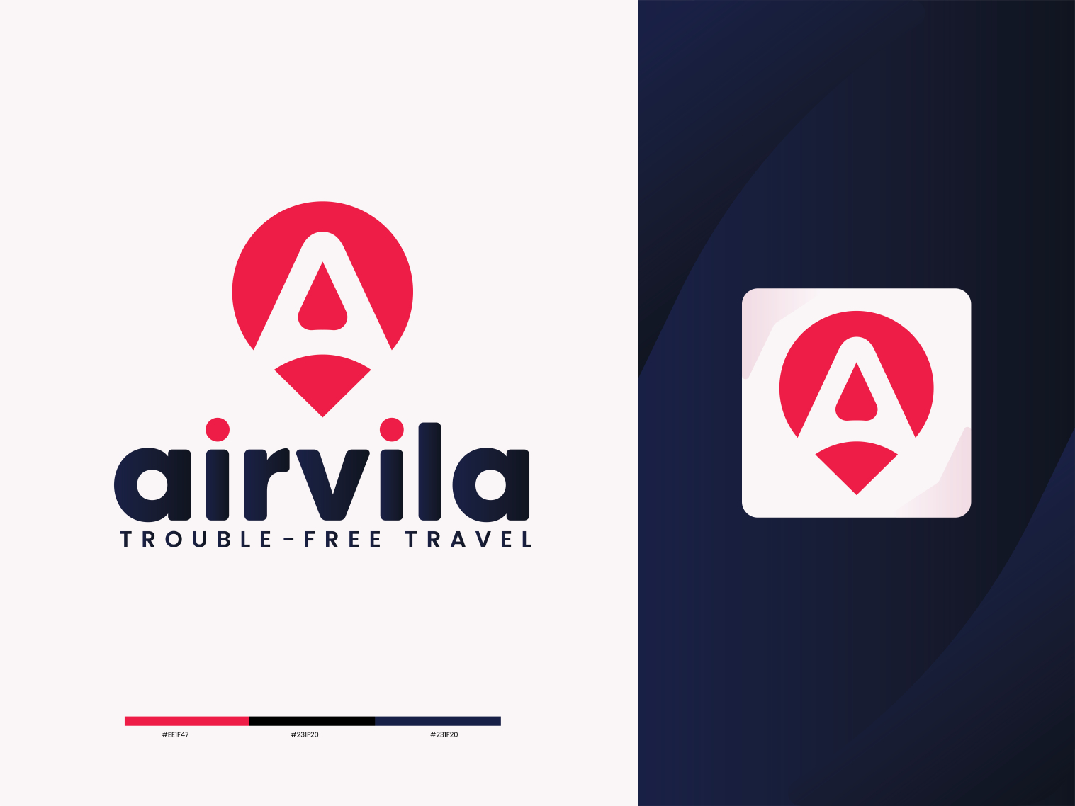 Letter A Travel Agency Logo By Ahmad Salauddin On Dribbble