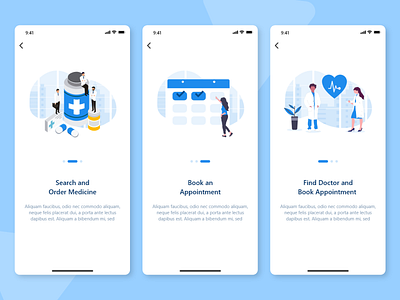 Doctor Appointment Booking App - Medicator appointment booking app dailyui doctor app doctor appointment doctors icon ui uidesign uiux ux