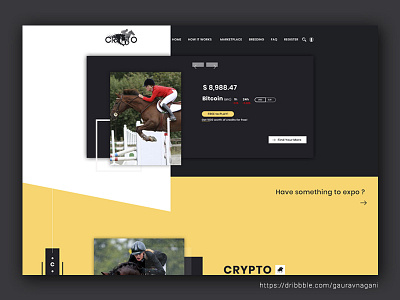 Crypto Betting Site Redesign concept crypto crypto website design ecomm website design