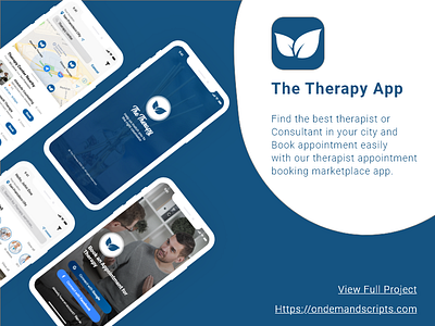 Therapy App - Therapy appointment booking app