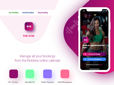 The Gym - The Gym Appointment Booking App