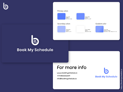 Book My Schedule Branding