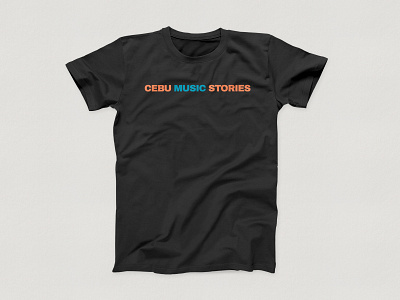 Cebu Music Stories - Shirt B (Black)