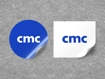 CMC - Stickers (Blue & White) art direction cebu club club management committee clubs cmc committee committees graphic design logo mark logo mark symbol management merch philippines sticker sticker design sticker mockup stickers stickers design stickers mockup