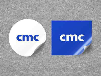 CMC - Stickers (White & Blue)