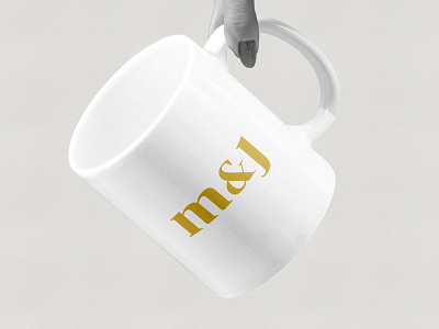M & J - MUG (White) art direction brand design branding cebu event events graphic design logo mark logo mark symbol merch mj mj design mj events mj setup mug mug design mug mockup mugs philippines setup