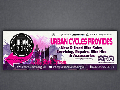 Website Banner Urban Cycle