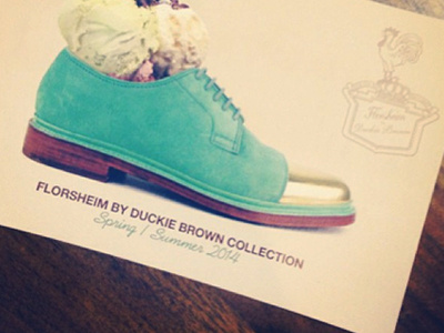 FLDB Ice Cream Card fldb ice cream nyfw shoes