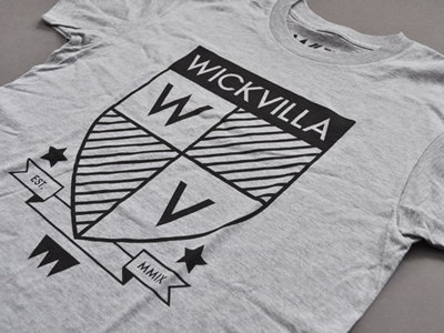 WV Crest crest tshirt wickvilla wv