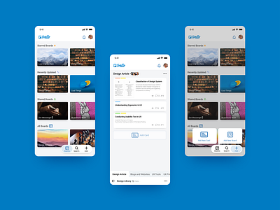 Redesigning Trello Mobile App