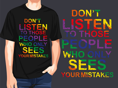 Motivational T-shirt Design