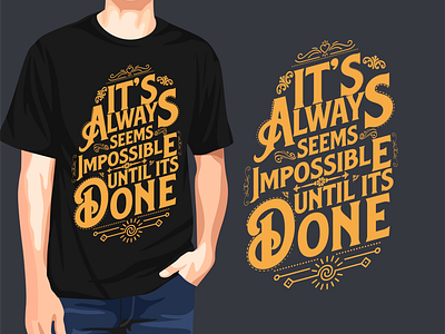 Motivational T-shirt Design