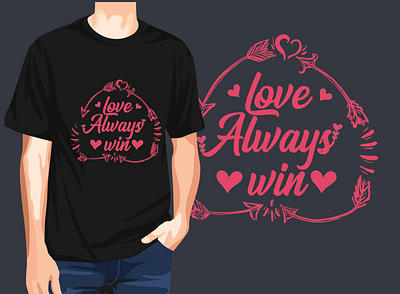 Love T-shirt Design apparel couple couples design graphic design illustration logo love romantic t shirt typography valentine valentines day vector
