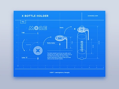 X Bottle Holder 2x blueprint bottle bregvadze concept energy drink gio giorgi holder ox r2 x