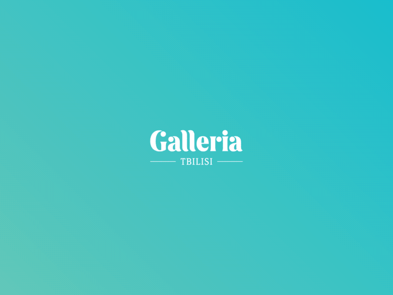 Loading for Galleria tbilisi website