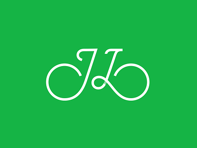 JL Bicycle bicycle bregvadze gio giorgi icon j jl l logo mark monogram symbol type typograpgy