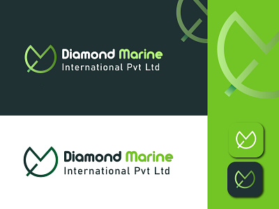 Diamond marine Logo
