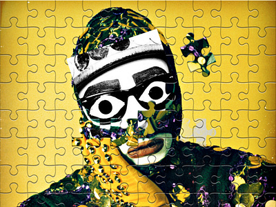 Puzzling Puzzle branding collage design designer digitalcollage fashion photomanupulation