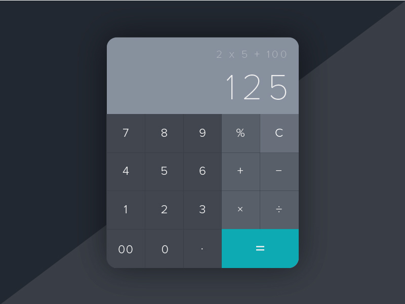 004 Calculator By Rhiannon Heeley On Dribbble