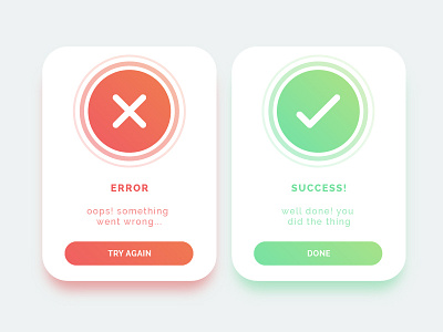 011 Flash Message 011 dailyui error flash message success