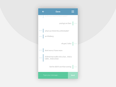 013 Direct Messaging 013 dailyui direct messaging message ui