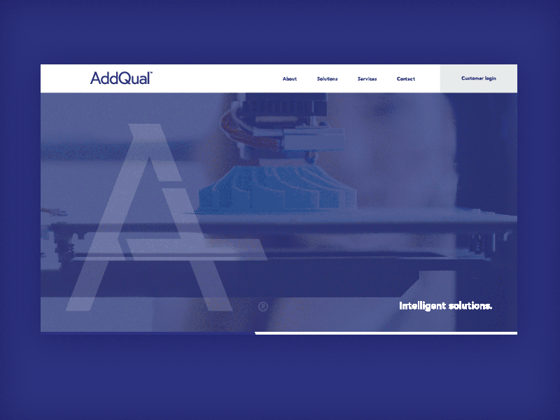 A+ gif simple web design website