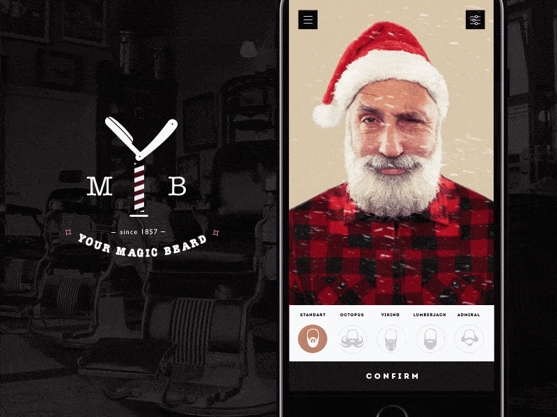 7 Apps for Santa - #3 YOUR MAGIC BEARD  app