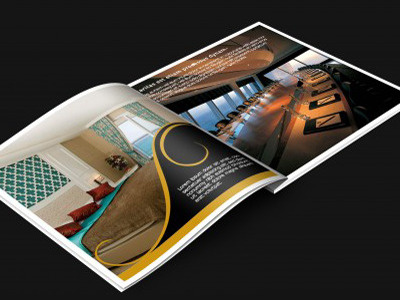 Hotel Brochure brochure design gold gold design graphic hotel hotel brochure indesign