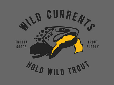 Wild Currents fly fishing illustration trout trutta trutta goods