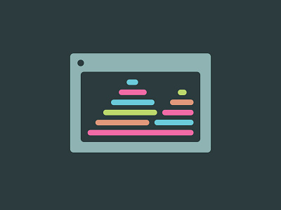 Terminal + Mountain (outdoorsy) Programmer's logo branding design illustration logo