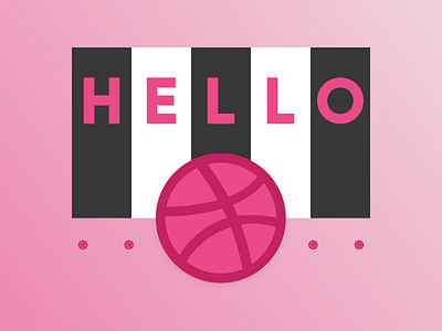 Hello Dribble! debut dribble first shot invite