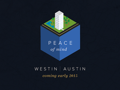 Isometric Badge Experiment austin badge illustration isometric westin