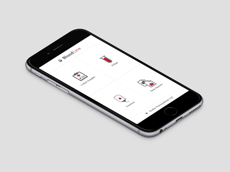 Collect Samples Animations animations avenir clean health interaction ios medicine mhealth productdesign quartz