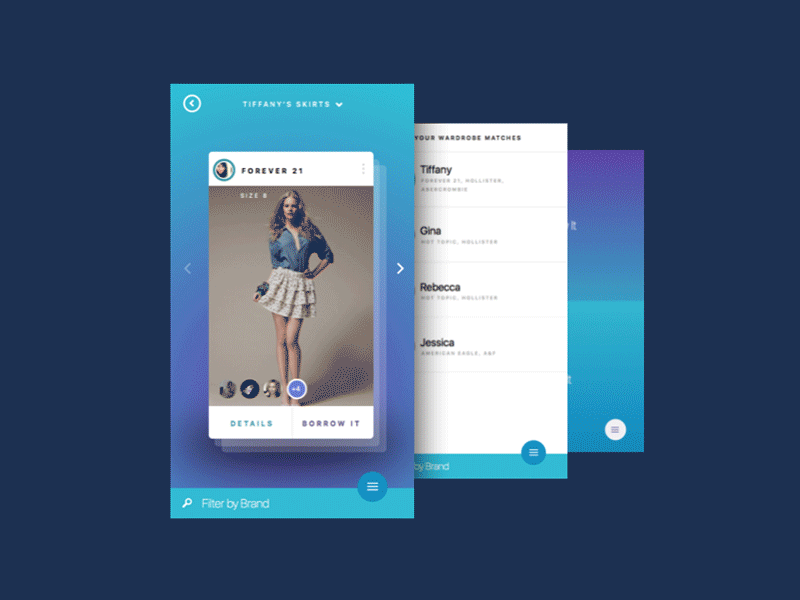 Card Animation ios material design mobile san francisco ui ux