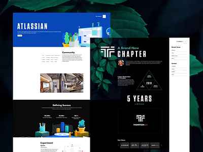 New Website Launch agency animation demo futura healthcare hiking homepage outdoors portfolio productdesign reel servicedesign tungsten ui ux