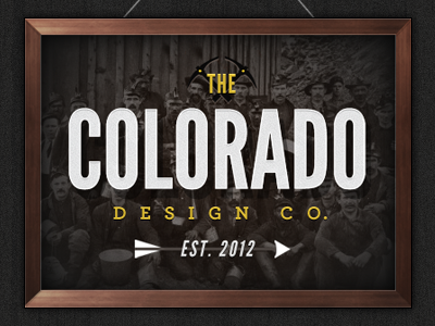 Colorado Design Co. arrow colorado design frame wood