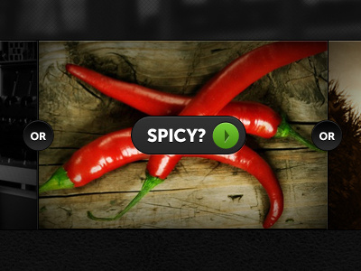 A Spicy Button button dwaiter peppers spicy ui ux