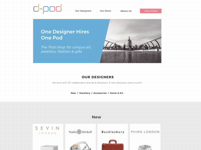 D-pod Homepage