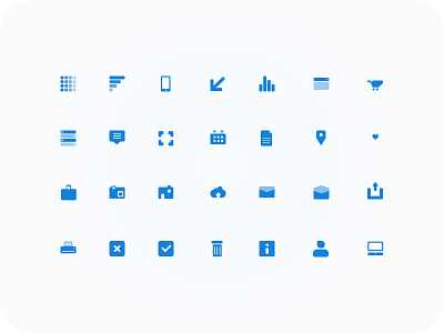 Rounded corners icons