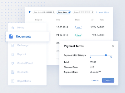 Components design interface minimal platform ui